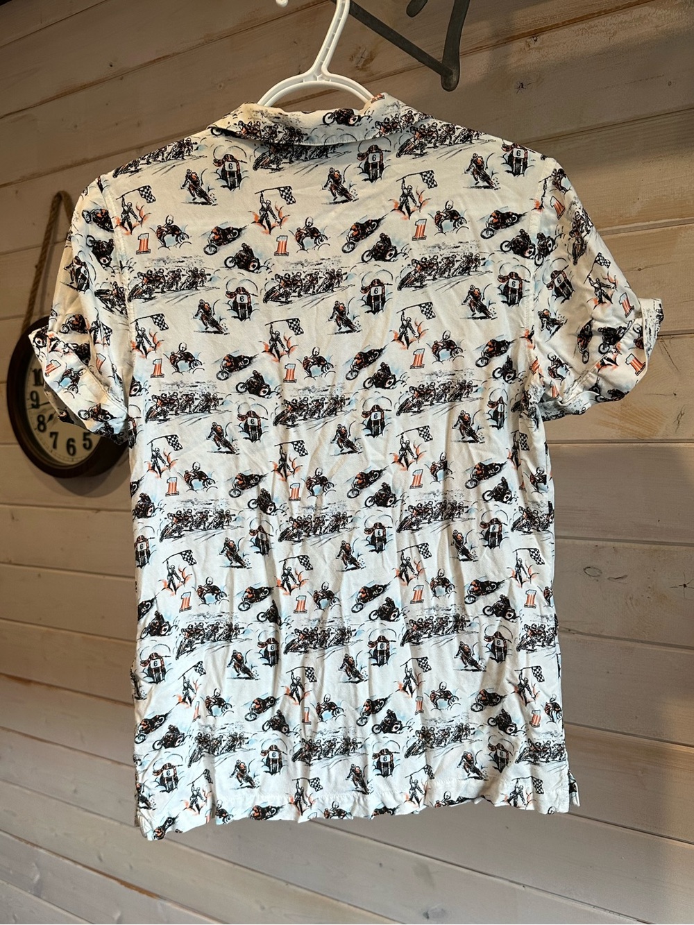 Harley Davidson | Women’s Twisty Aloha Short Sleeve Shirt - Picture 8 of 8